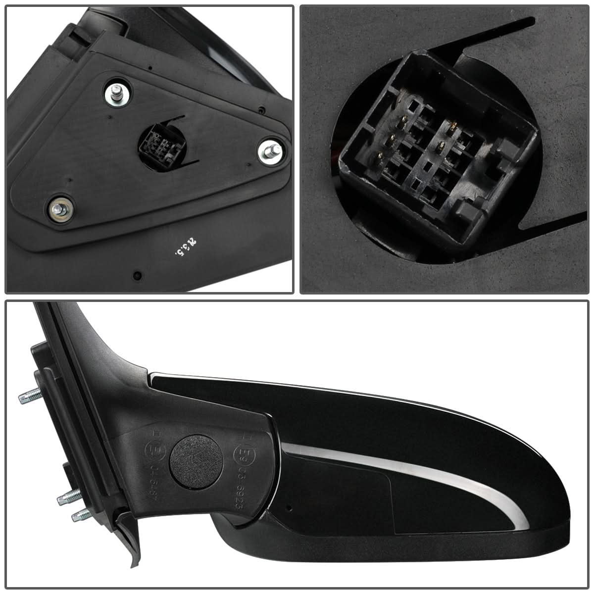 2007-2010 Hyundai Elantra OEM Power Heated Folding Mirror Left