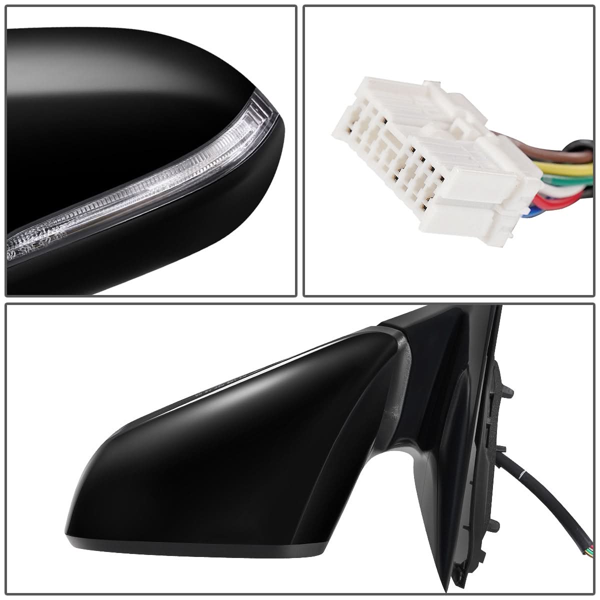 2015-2017 Hyundai Sonata OEM Powered Heated Side Mirror Left