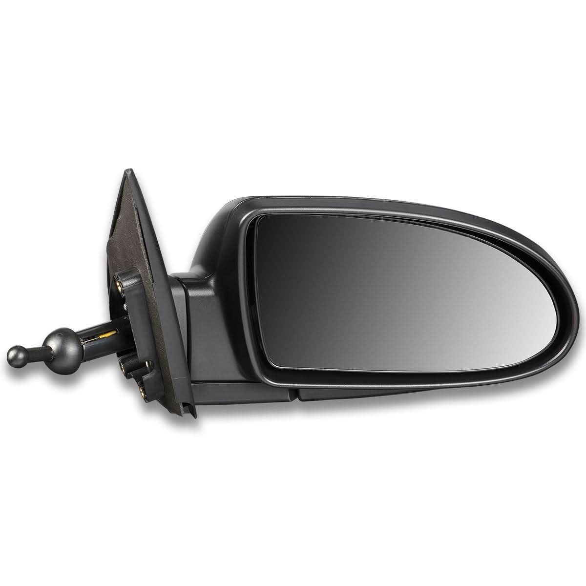 2006-2009 Hyundai Accent OEM Style Manual Side Mirror - Textured Black