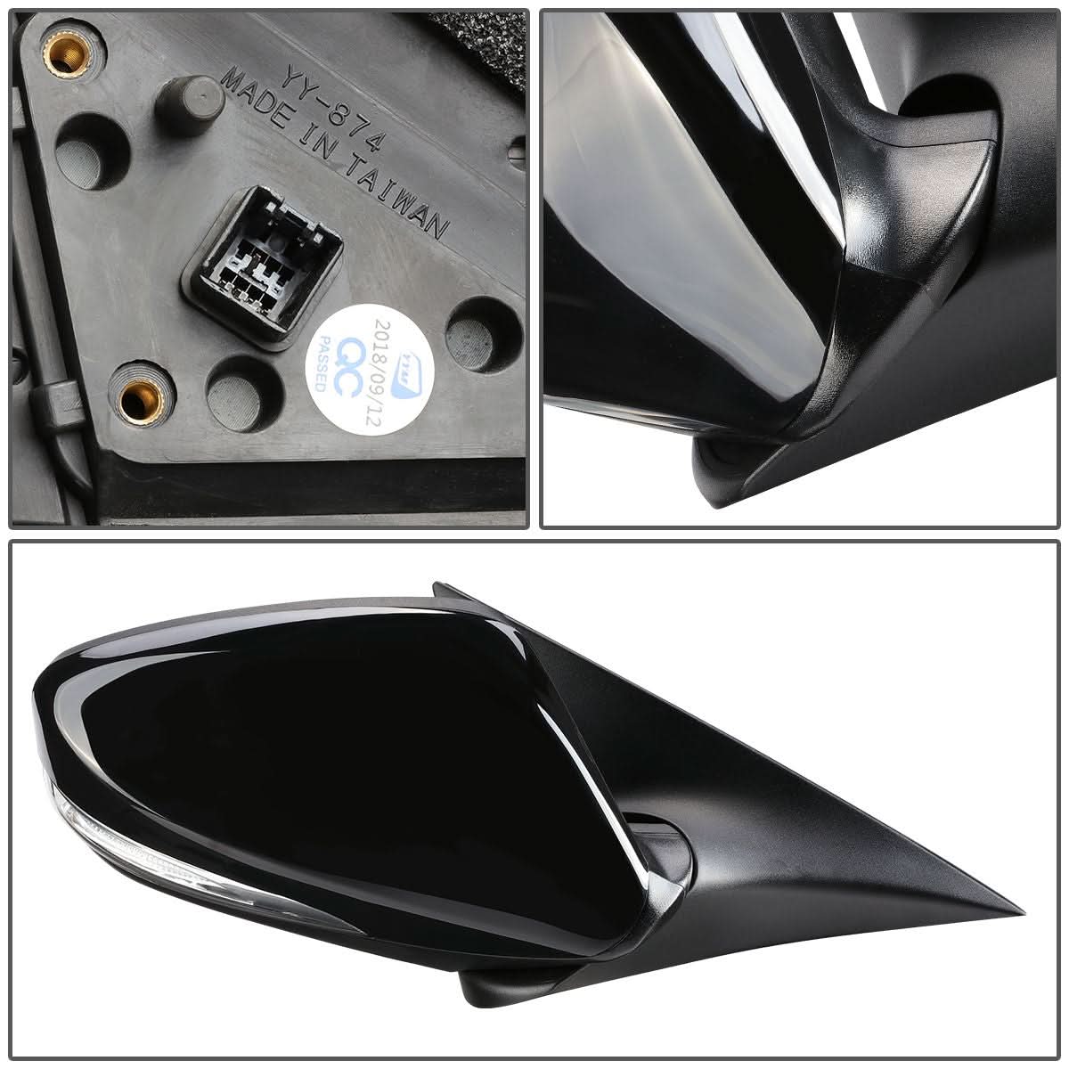 13-14 Hyundai Veloster OEM Powered Heated Side Mirror Right