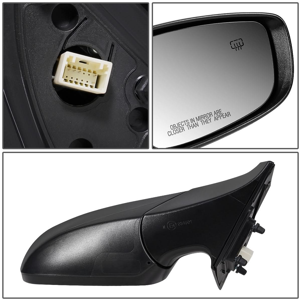 11-13 Hyundai Elantra Powered Heated Folding Side Mirror Right