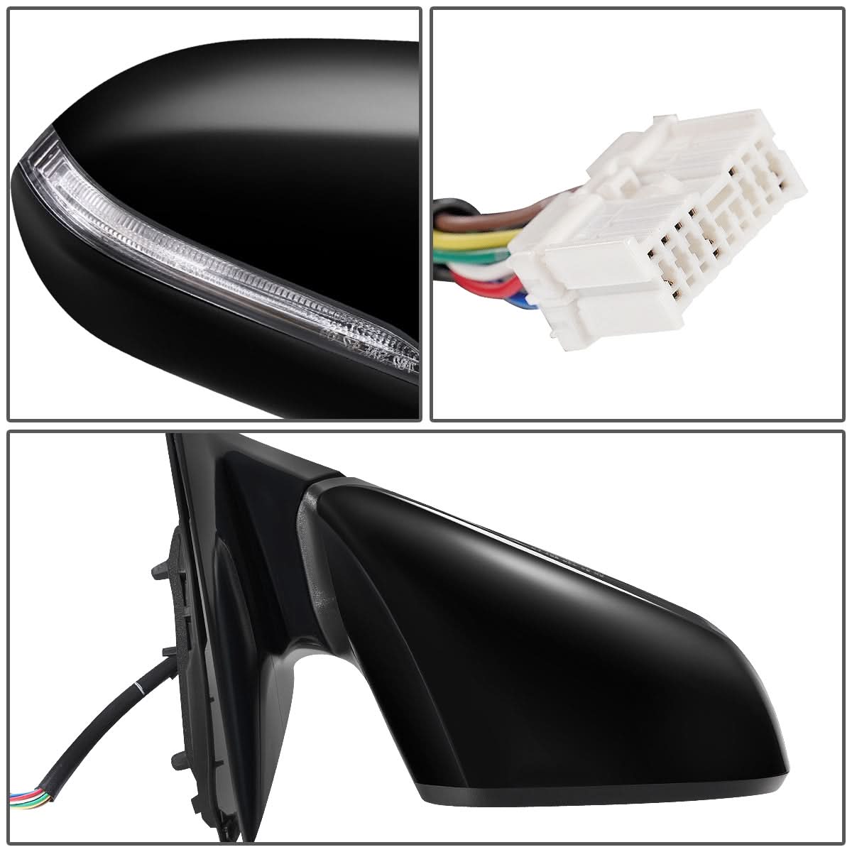 15-17 Hyundai Sonata OEM Style Powered Heated Side Mirror Right