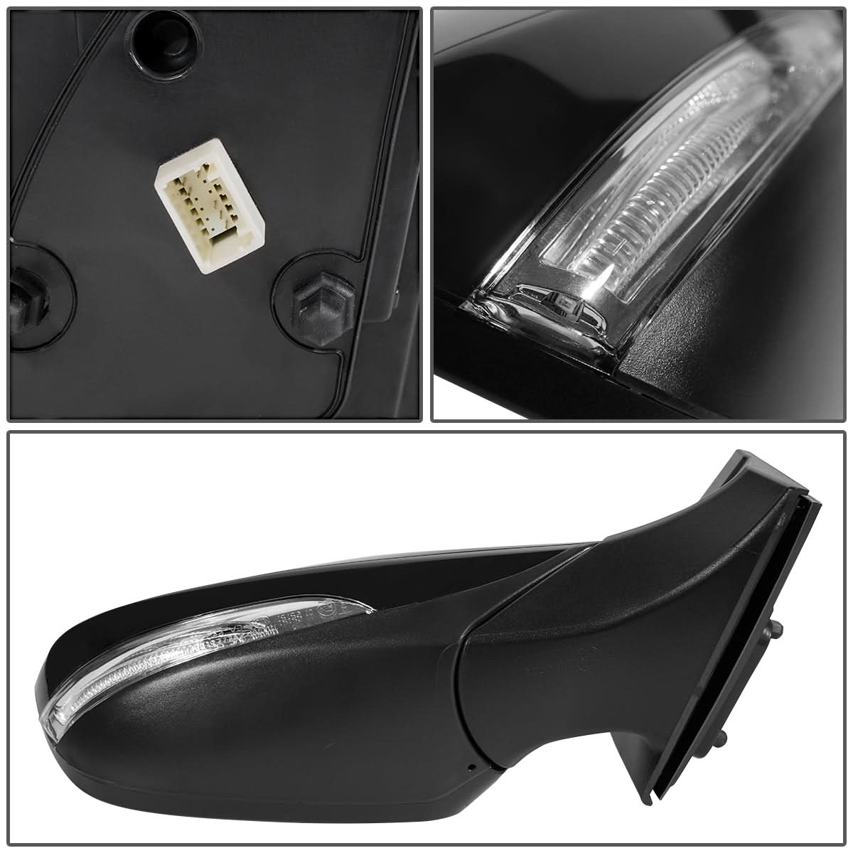 11-13 Hyundai Elantra OEM Powered Heated Folding Side Mirror Right