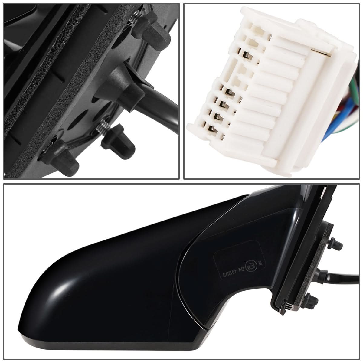 15-17 Hyundai Elantra OEM Style Powered Heated Folding Side Mirror