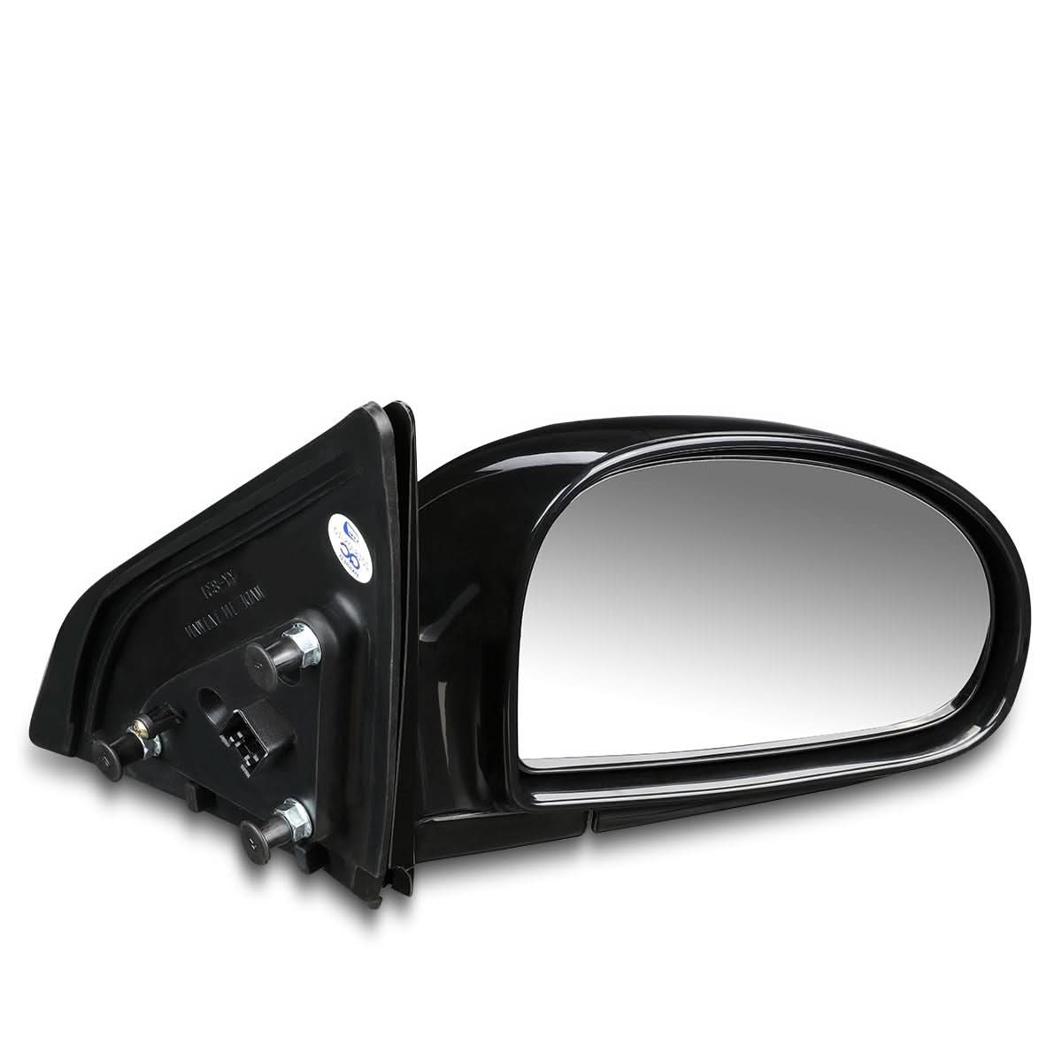 04-09 Kia Spectra Powered Heated Right Side Mirror - Paintable Black