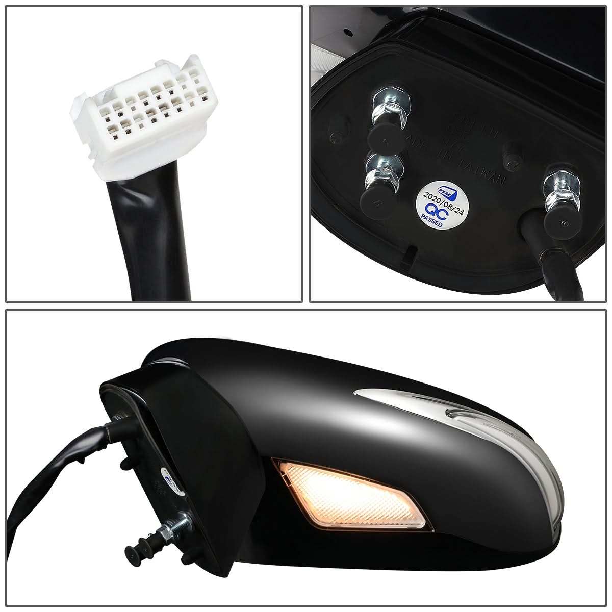 2007-2012 Lexus ES350 OEM Style Powered Heated Side Mirror Left