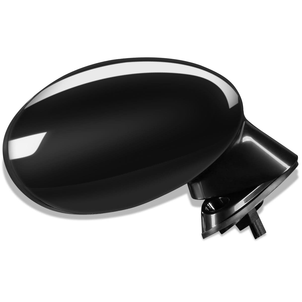 06-15 Mazda Miata OEM Powered Side Mirror - Paintable Black Right