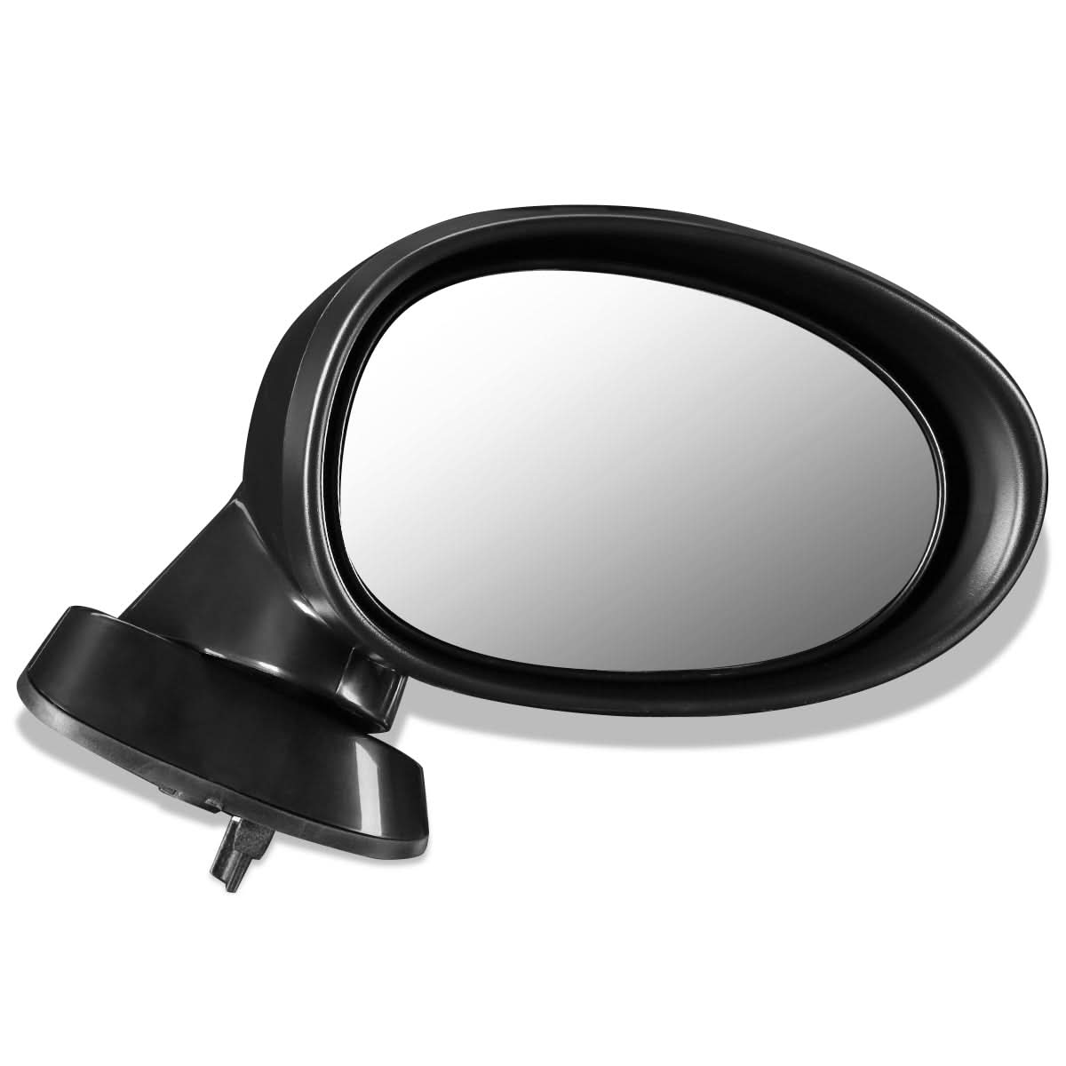 06-15 Mazda Miata OEM Powered Side Mirror - Paintable Black Right