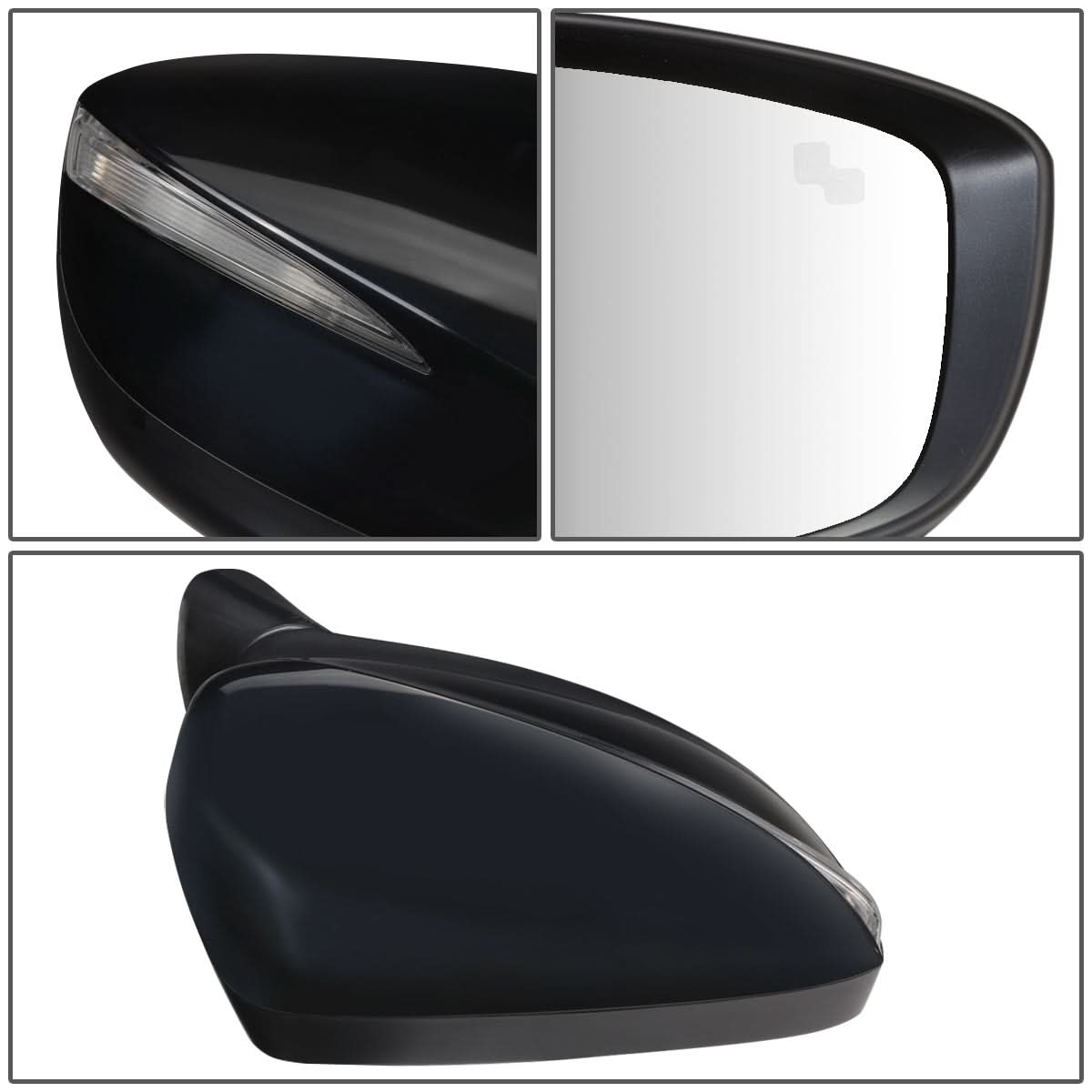 2013-2014 Mazda CX-5 OEM Powered Heated Signal Folding Mirror - Right