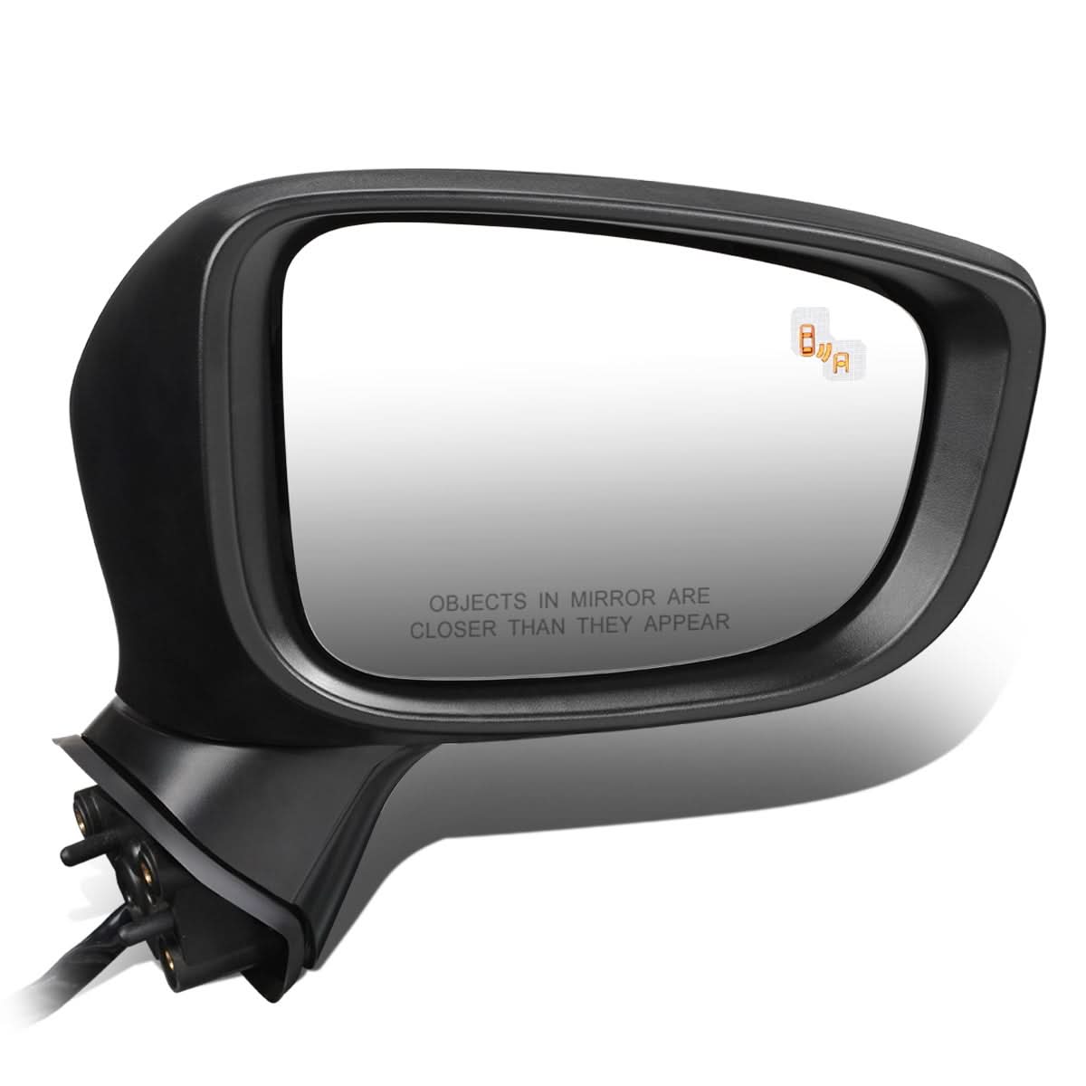 2014-2016 Mazda 3 OEM Powered Side Mirror w/ Signal & BSD - Right