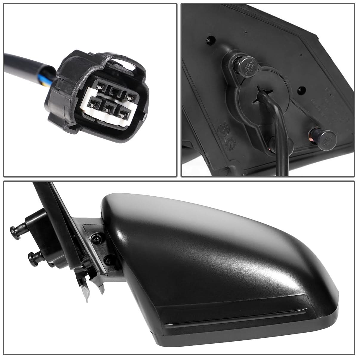 2004-2008 Mitsubishi Galant OEM Powered Heated Folding Side Mirror