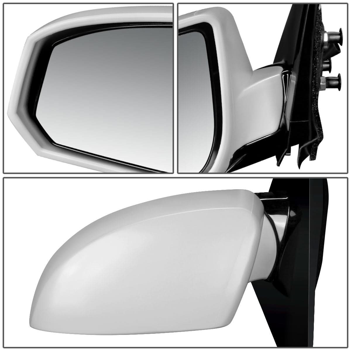 2004-2008 Nissan Maxima OEM Power Side Mirror Left White