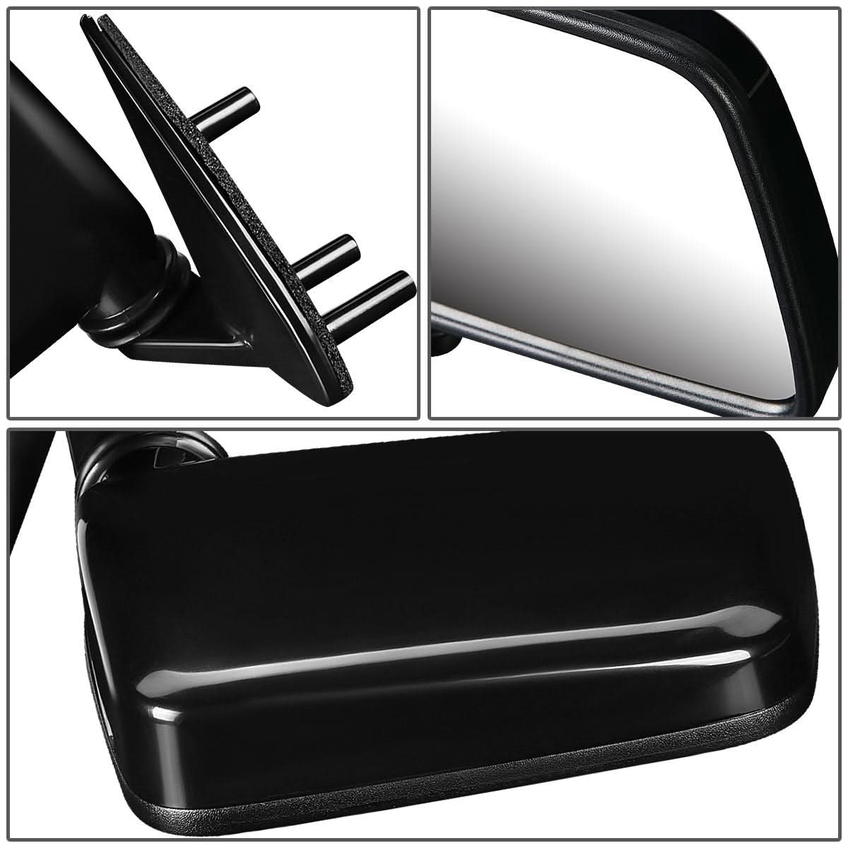 86-97 Nissan D21 Pickup / Pathfinder OEM Manual Side Mirror Right