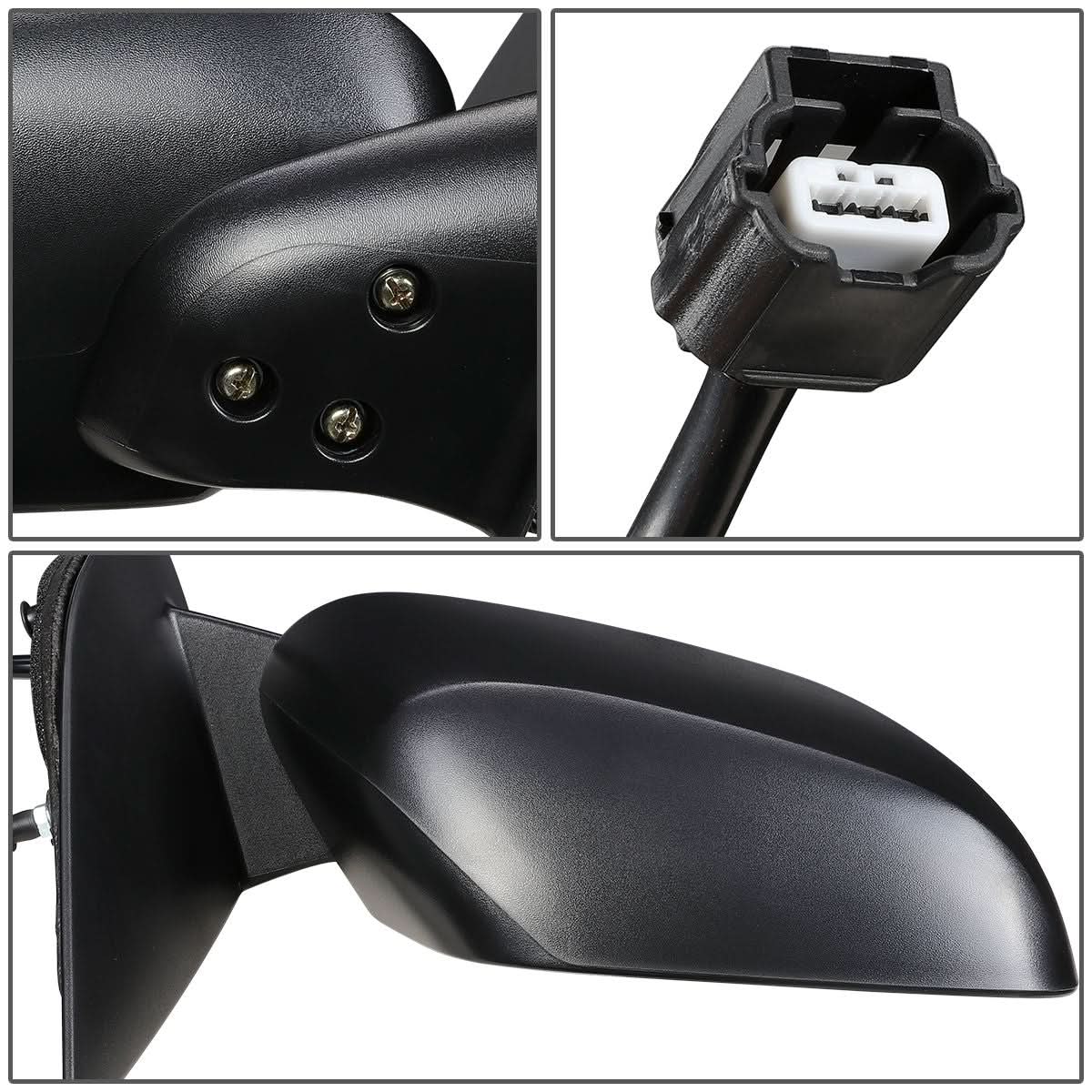 05-17 Nissan Frontier Powered Textured Black Right Side Mirror