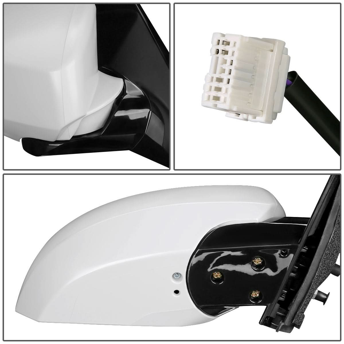 2004-2008 Nissan Maxima OEM Style Powered Heated Mirror - Right