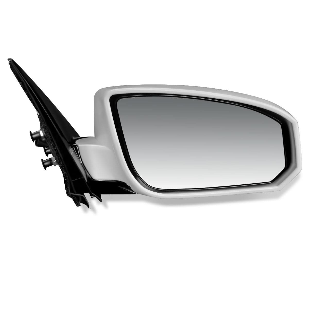 04-08 Nissan Maxima OEM Powered Paintable Right Side Mirror - White