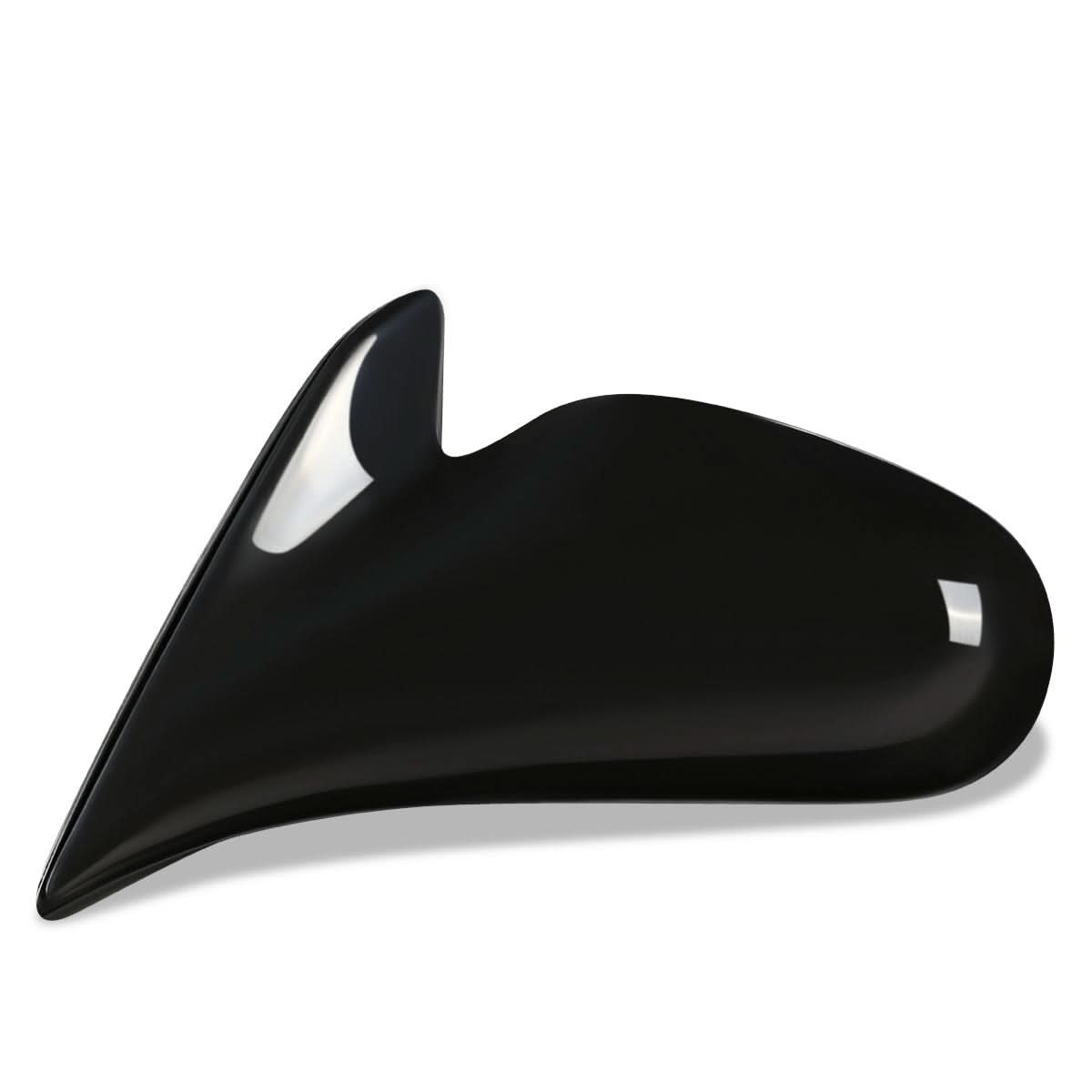 1998-2002 Toyota Corolla OEM Manual Mirror Paintable Black Left