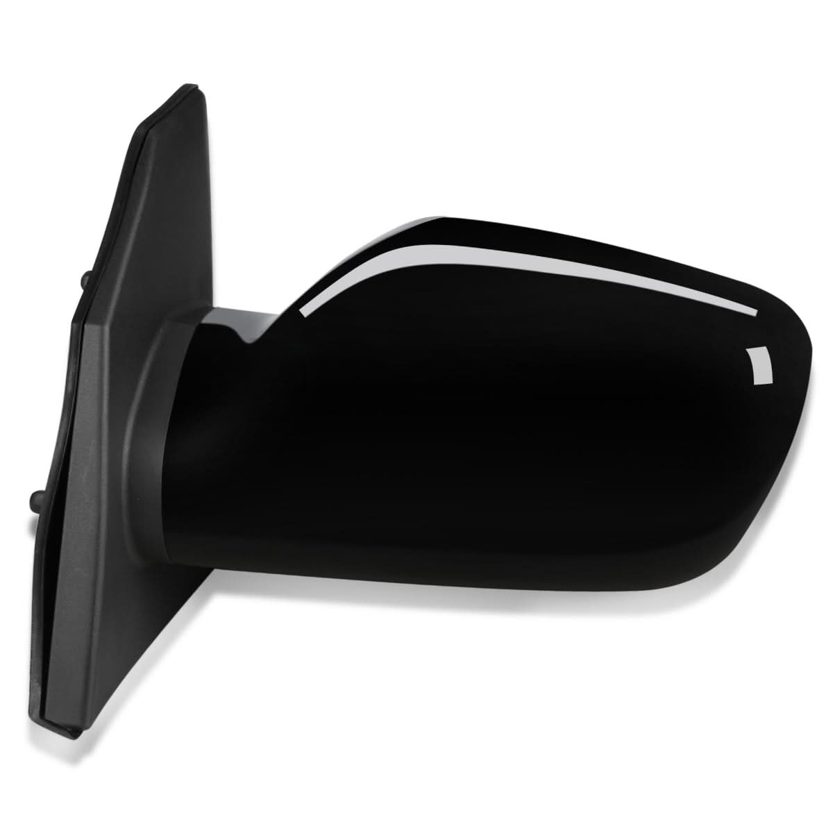 03-08 Toyota Corolla OEM Powered Side Mirror - Left (Black)