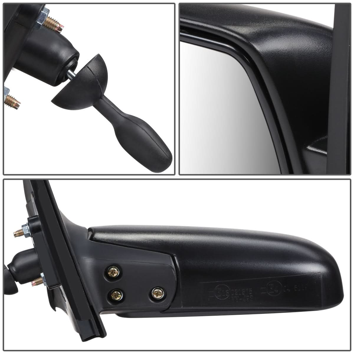 2000-2002 Toyota Echo Manual Side Mirror Left