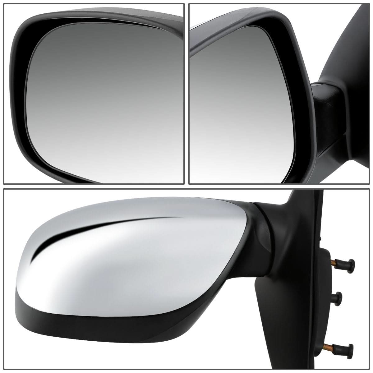 2004-2006 Toyota Tundra Crew Cab Power Adjustment Mirror Chrome Left