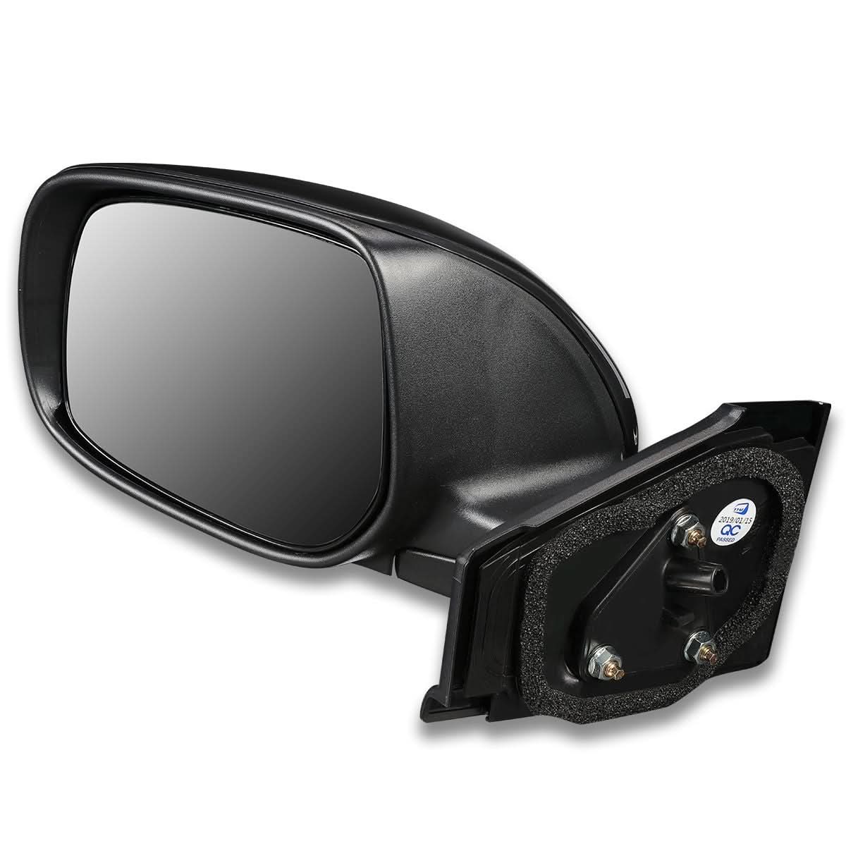 06-11 Toyota Yaris Hatchback OEM Style Manual Side Mirror - Black