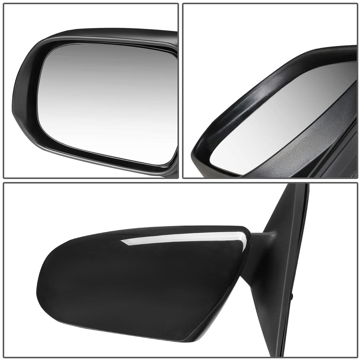 2008-2013 Toyota Highlander OEM Style Powered Heated Side Mirror - Left