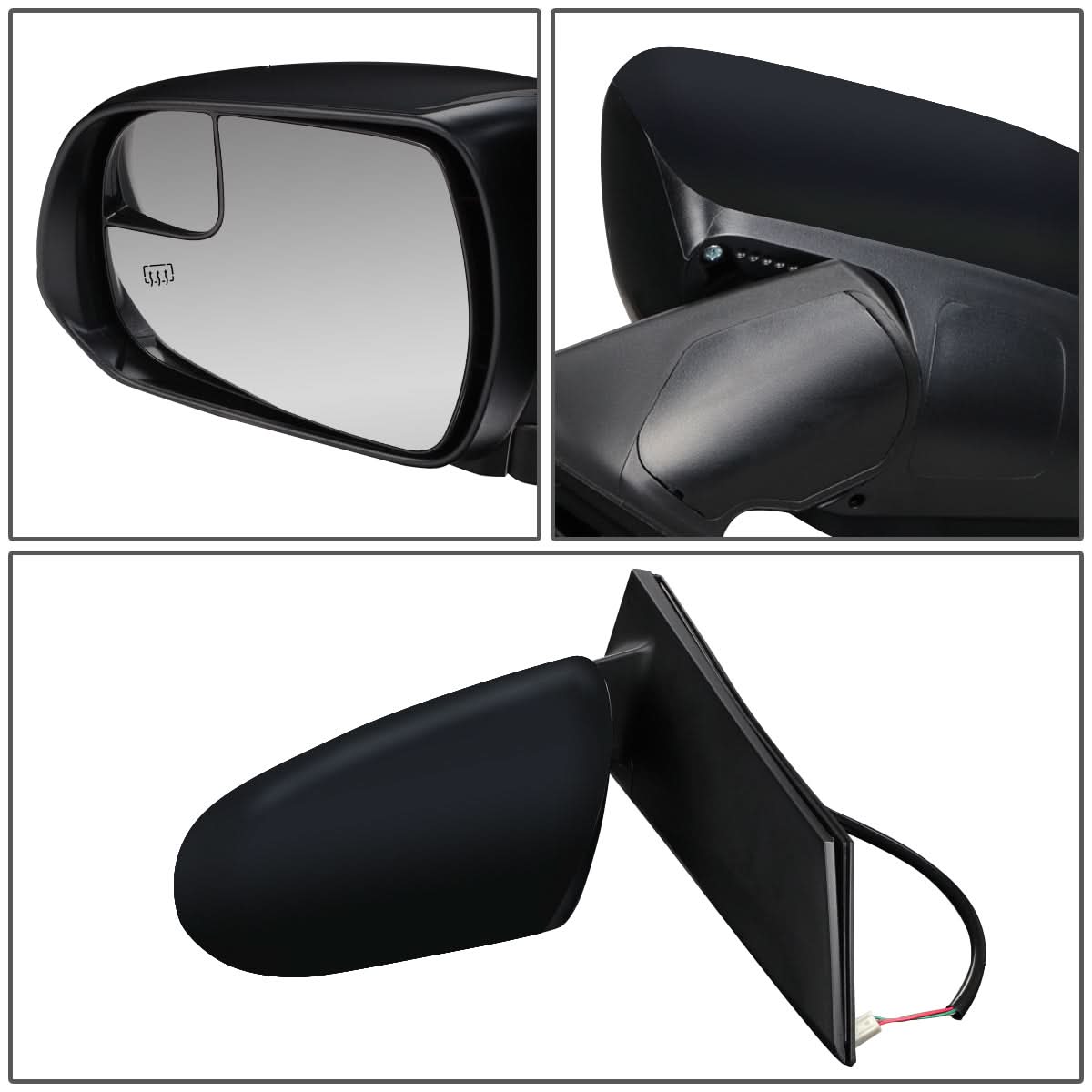 2011-2017 Toyota Sienna OE Style Power Heated Folding Side Mirror
