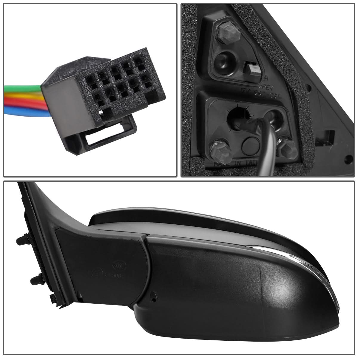 2014-2016 Toyota Highlander OEM Heated Power Folding Side Mirror Left