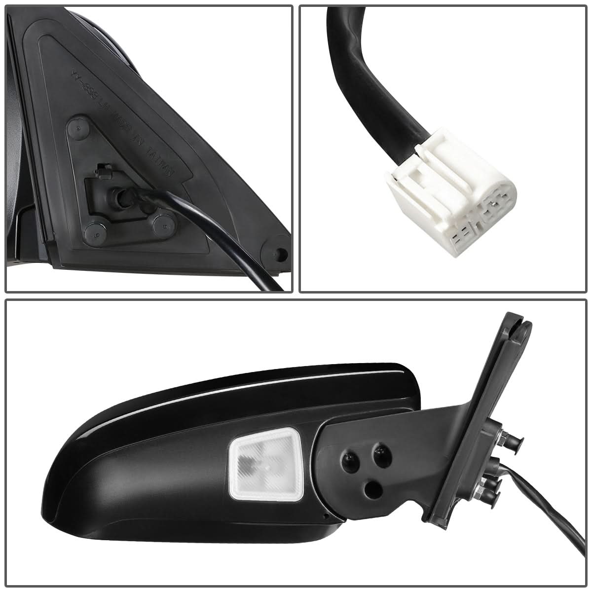 2008-2013 Toyota Highlander OEM Powered Heated Side Mirror Right