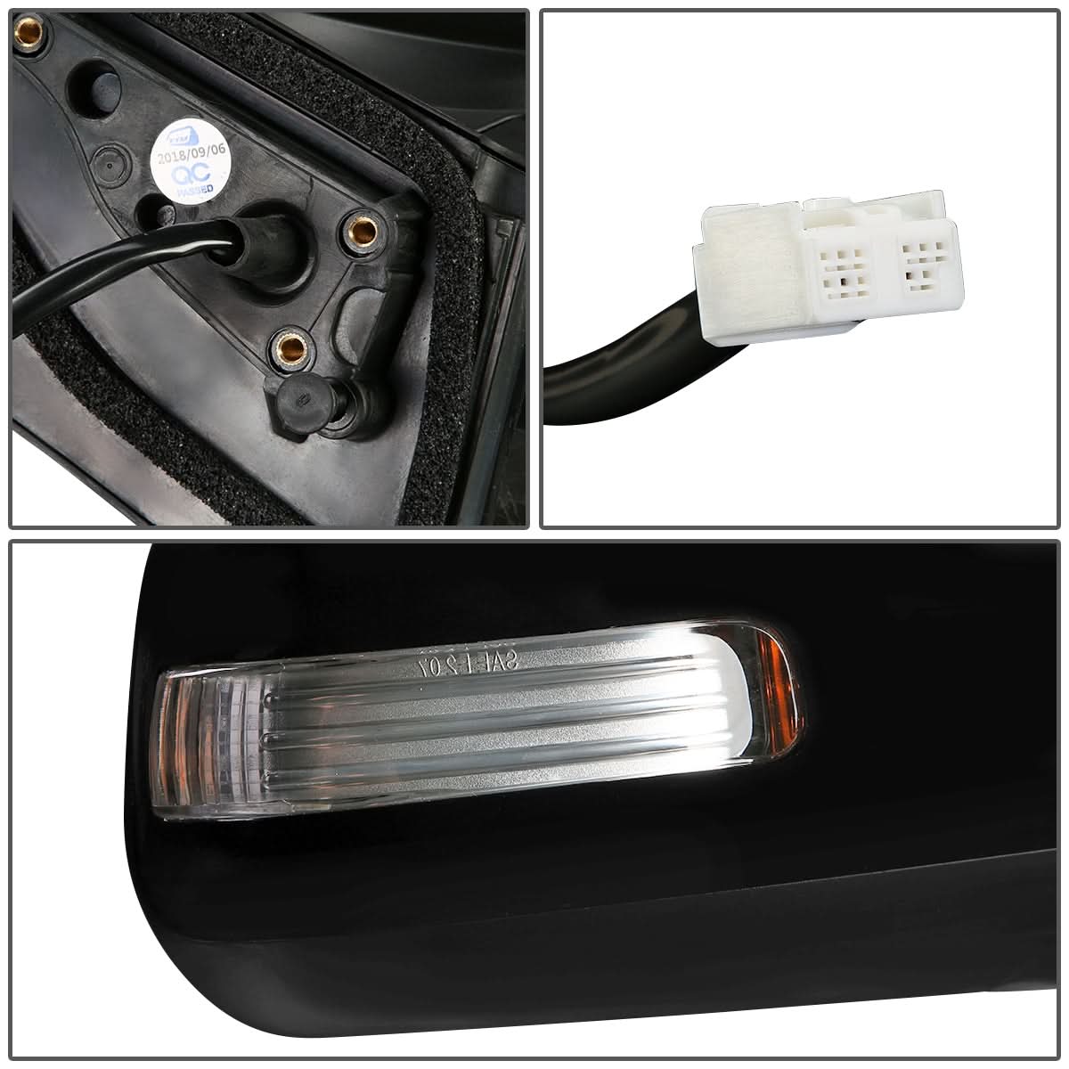 09-12 Toyota RAV4 OEM Style Powered Heated Mirror - Right