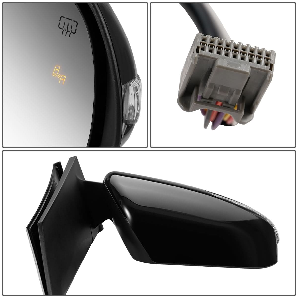 2011-2017 Toyota Sienna OEM Style Power Heated Side Mirror Right