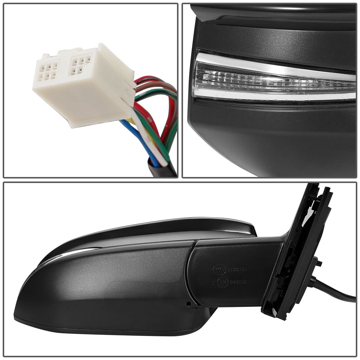 13-15 Toyota RAV4 OEM Style Powered Heated Signal Mirror Right