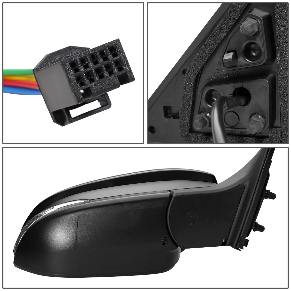 2014-2016 Toyota Highlander OEM Powered Heated Side Mirror Right