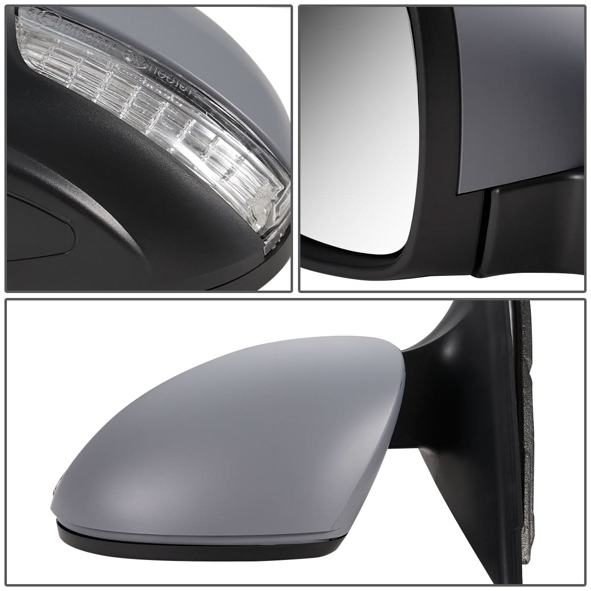 2009-2011 Volkswagen Tiguan OEM Powered Heated Folding Side Mirror Left