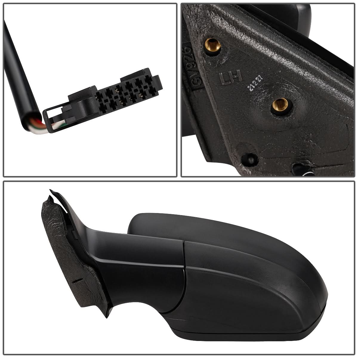 2011-2018 Volkswagen Jetta OEM Powered Heated Folding Side Mirror