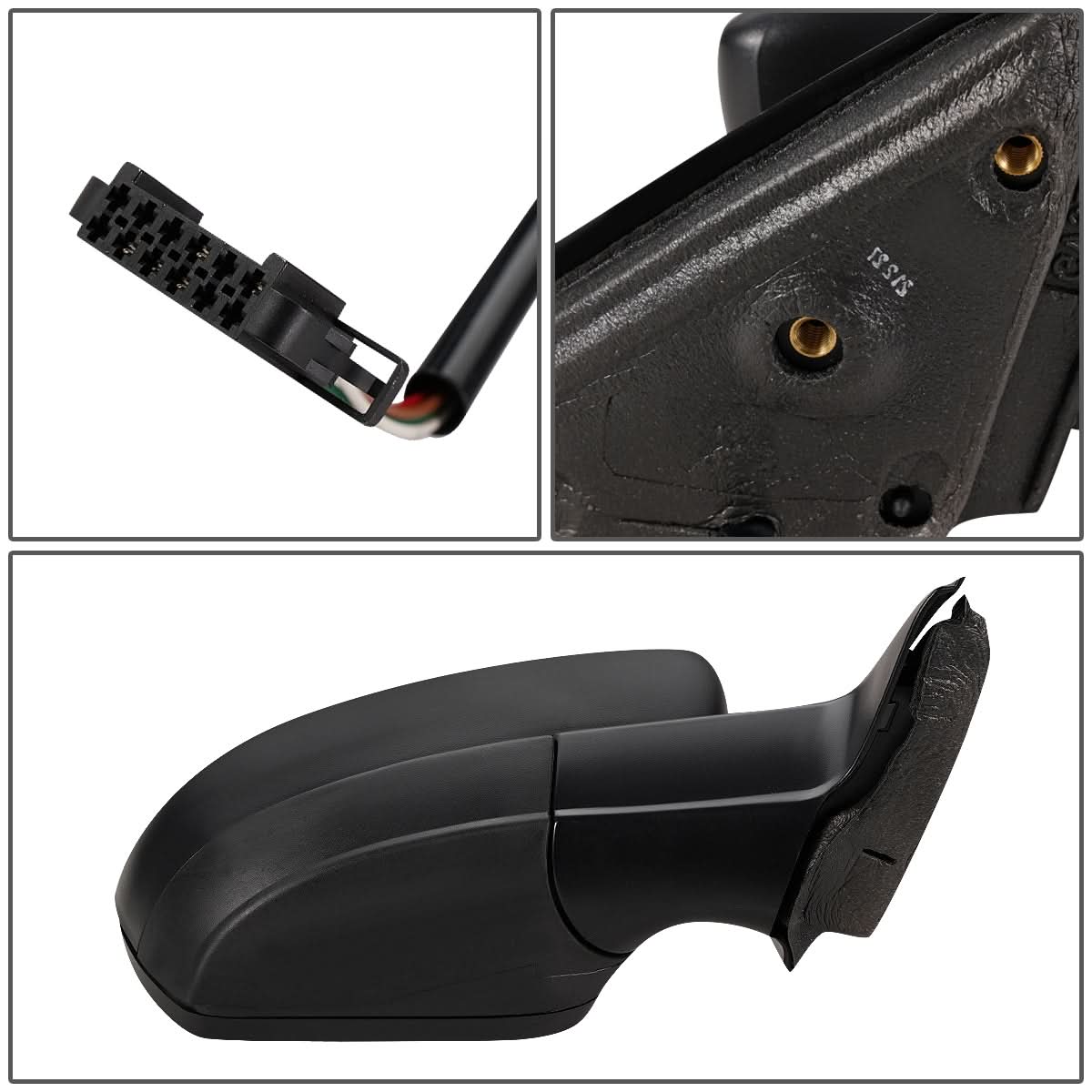 2011-2018 Volkswagen Jetta OEM Powered Heated Folding Mirror Right