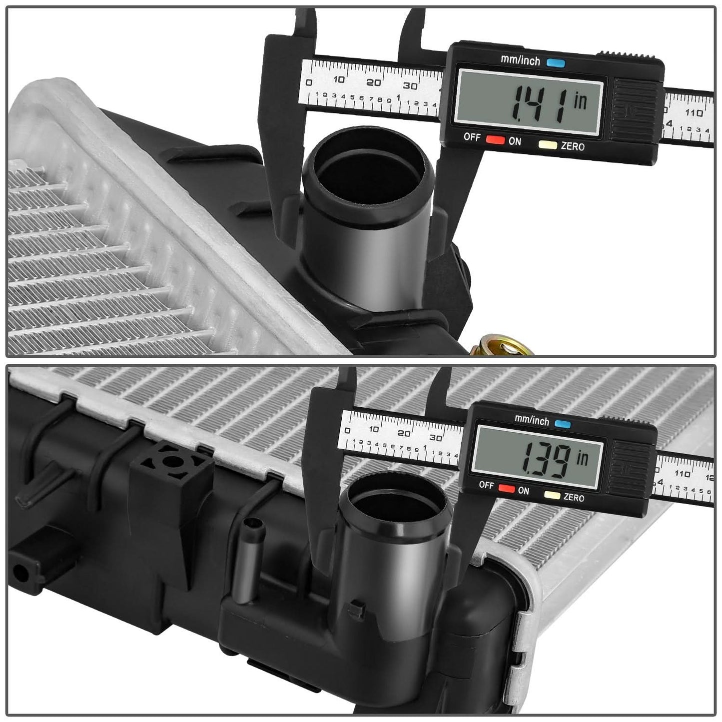 2010-2011 Chevrolet Camaro 3.6L Manual Radiator W/O Oil Cooler