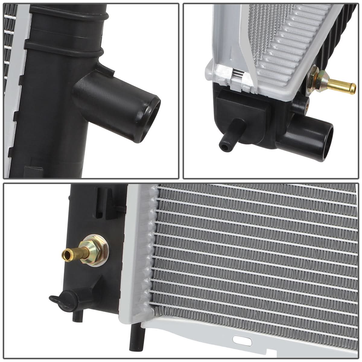 92-94 Ford Tempo Ghia Topaz OEM Radiator 2.3L 3.0L Automatic