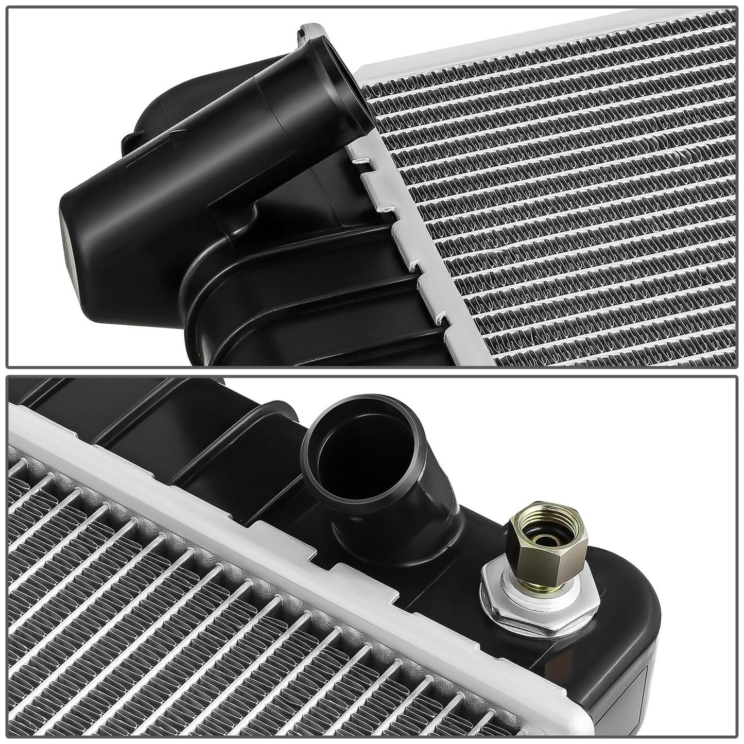 92-93 Chevrolet Beretta Corsica Radiator with Transmission Cooler