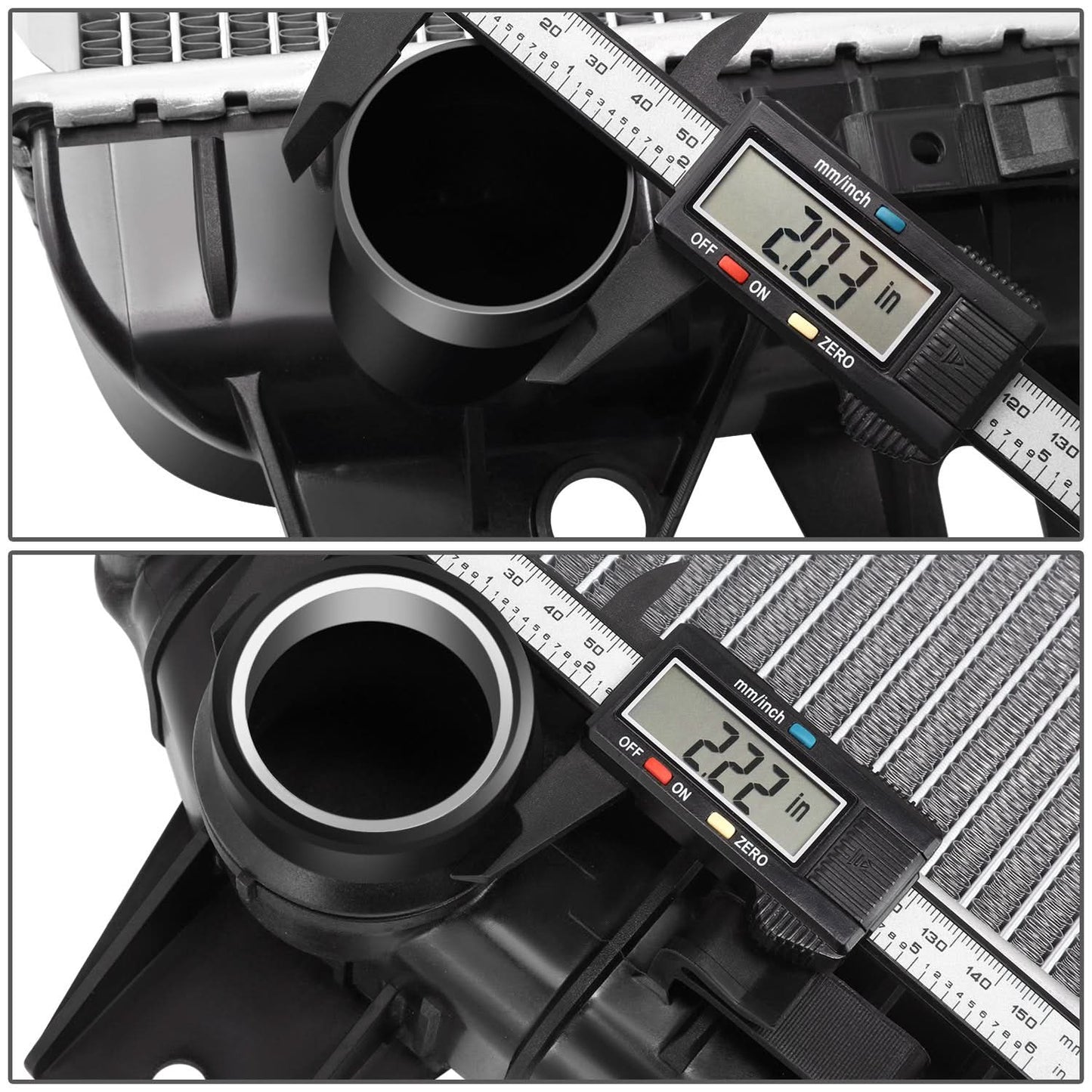 2017-2019 Chevrolet Silverado 2500HD 3500HD GMC Sierra V8 6.6L Radiator