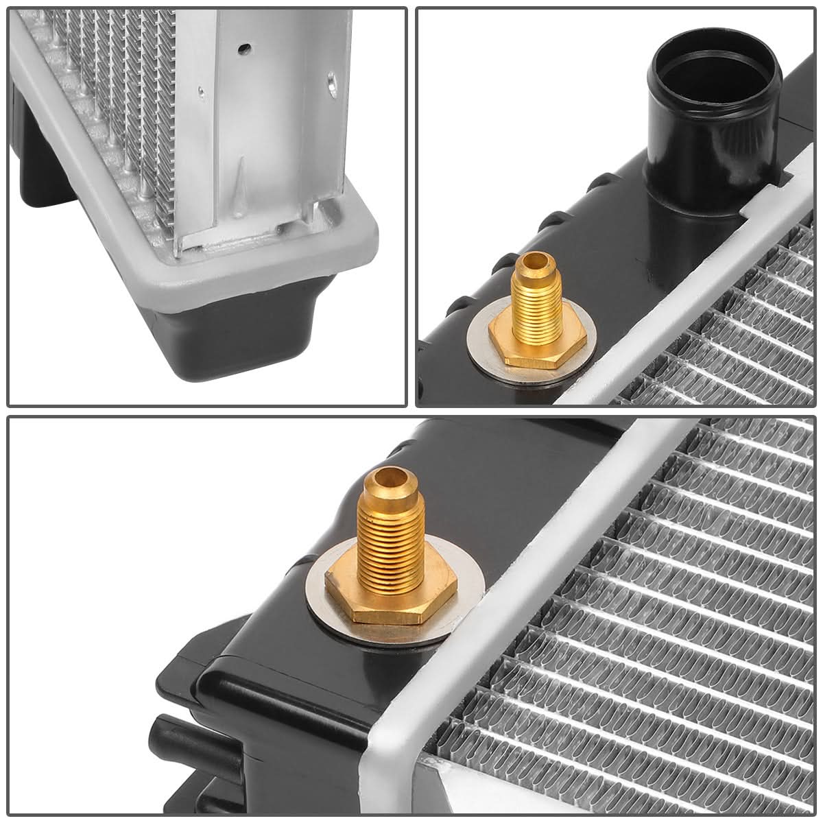 92-98 Volvo 940/960/S90/V90 OEM Radiator - Automatic Transmission