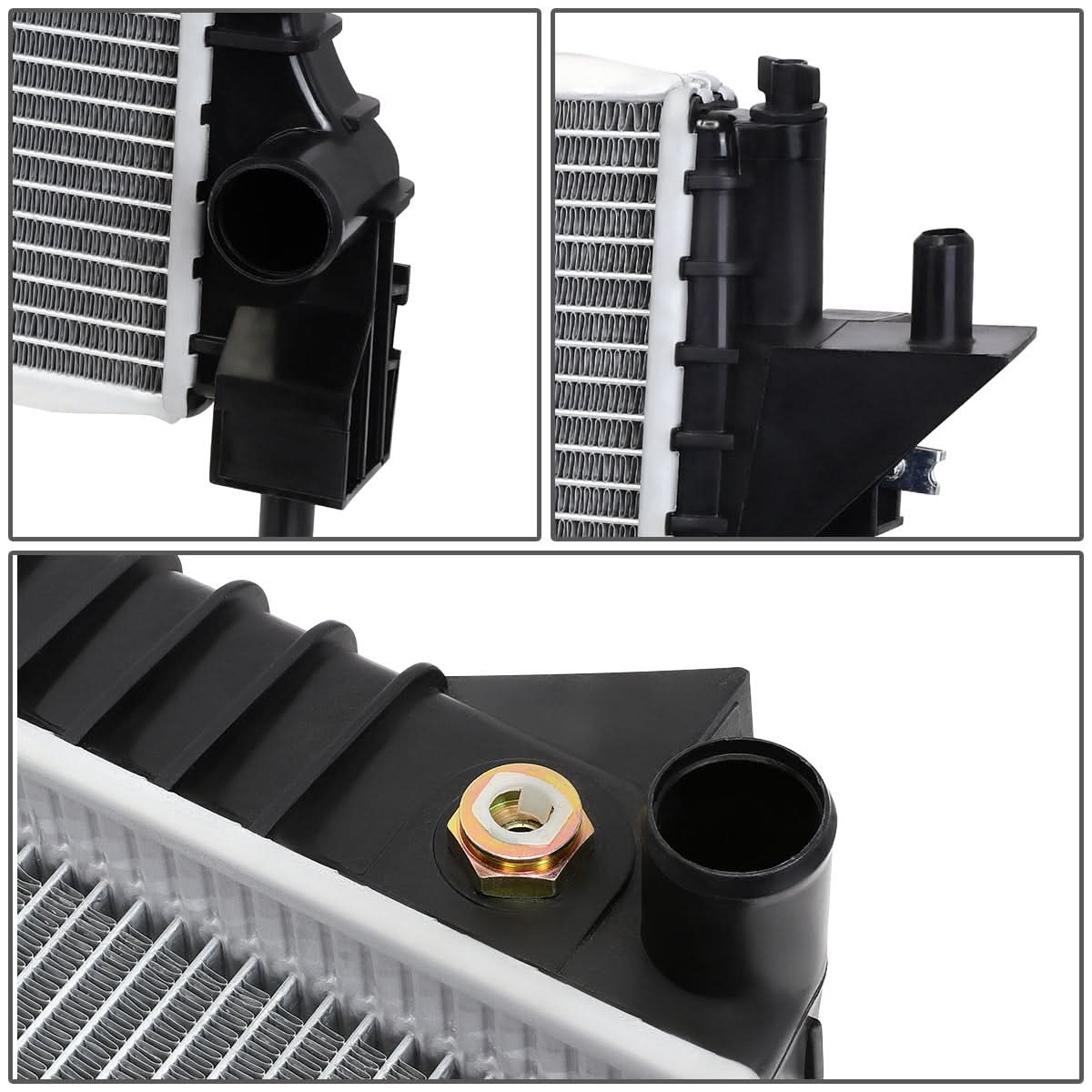 96-07 Ford Taurus OEM Radiator - Fits 3.0L 3.4L Engines