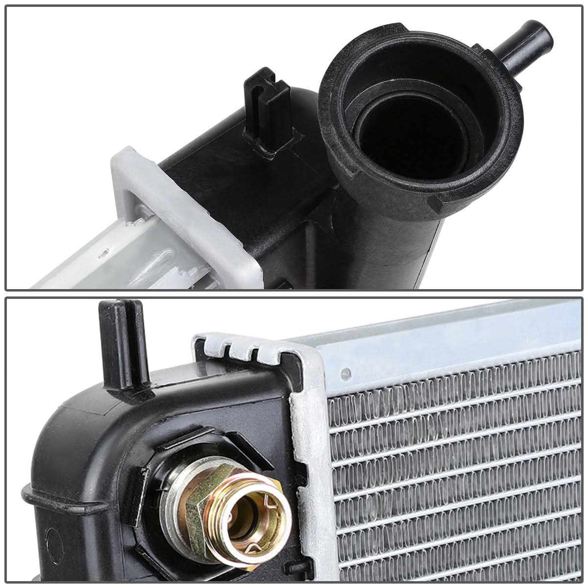 96-05 Chevrolet Astro / GMC Safari OEM Radiator w/ Oil Cooler