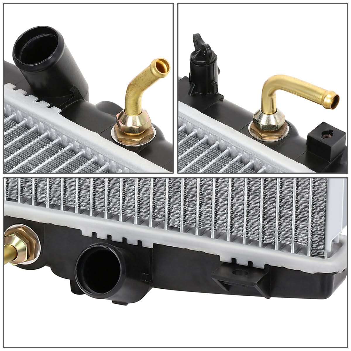 98-02 Honda Accord OEM Radiator for 2.3L Automatic Transmission