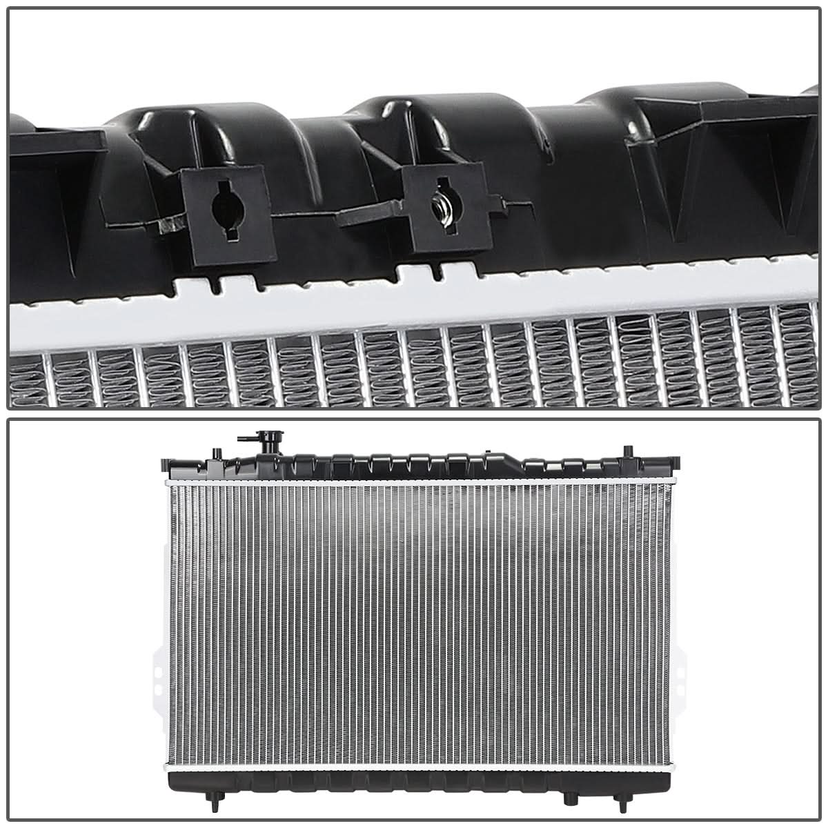 01-06 Hyundai Santa Fe OEM Radiator 2.4L 2.7L 3.5L Engine