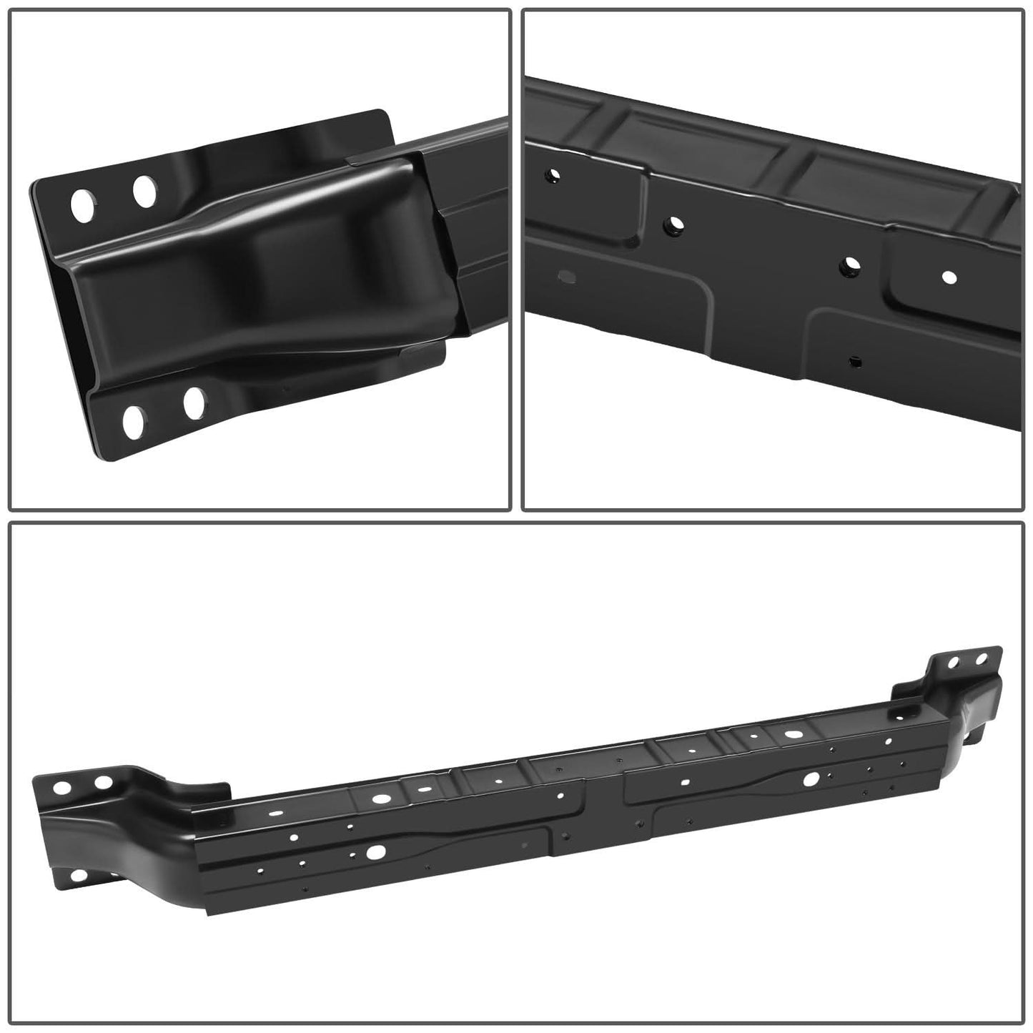2017-2024 Nissan Titan Lower Radiator Support Steel Black