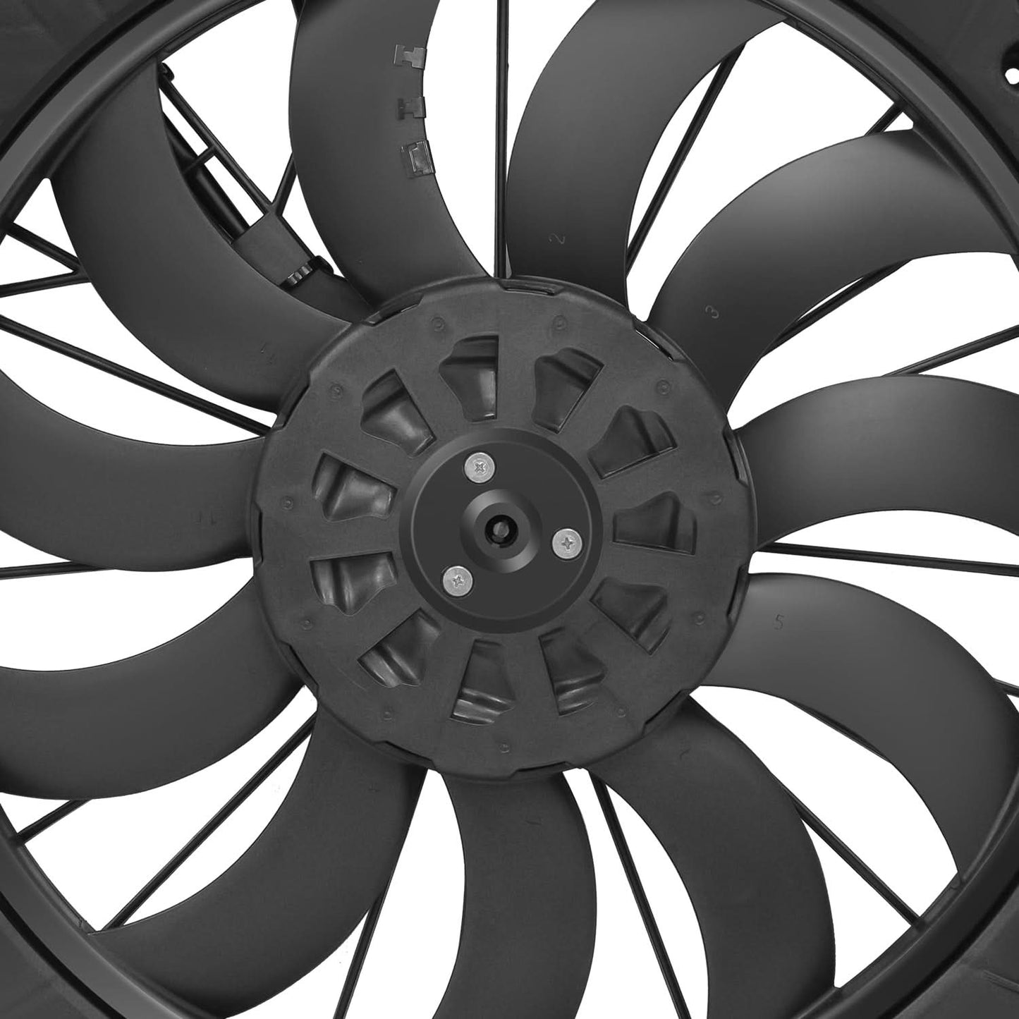 2017-2018 GMC Acadia OE Style Radiator Fan Without Tow Package