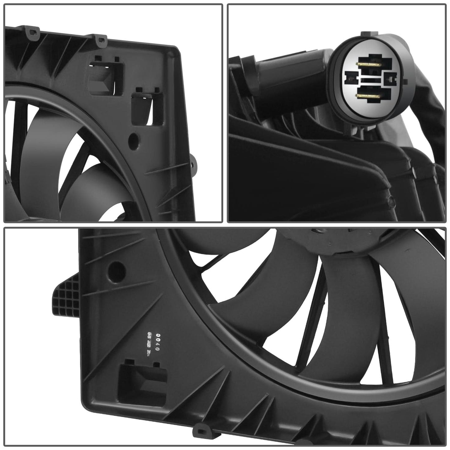 2017-2018 GMC Acadia OE Style Radiator Fan Without Tow Package