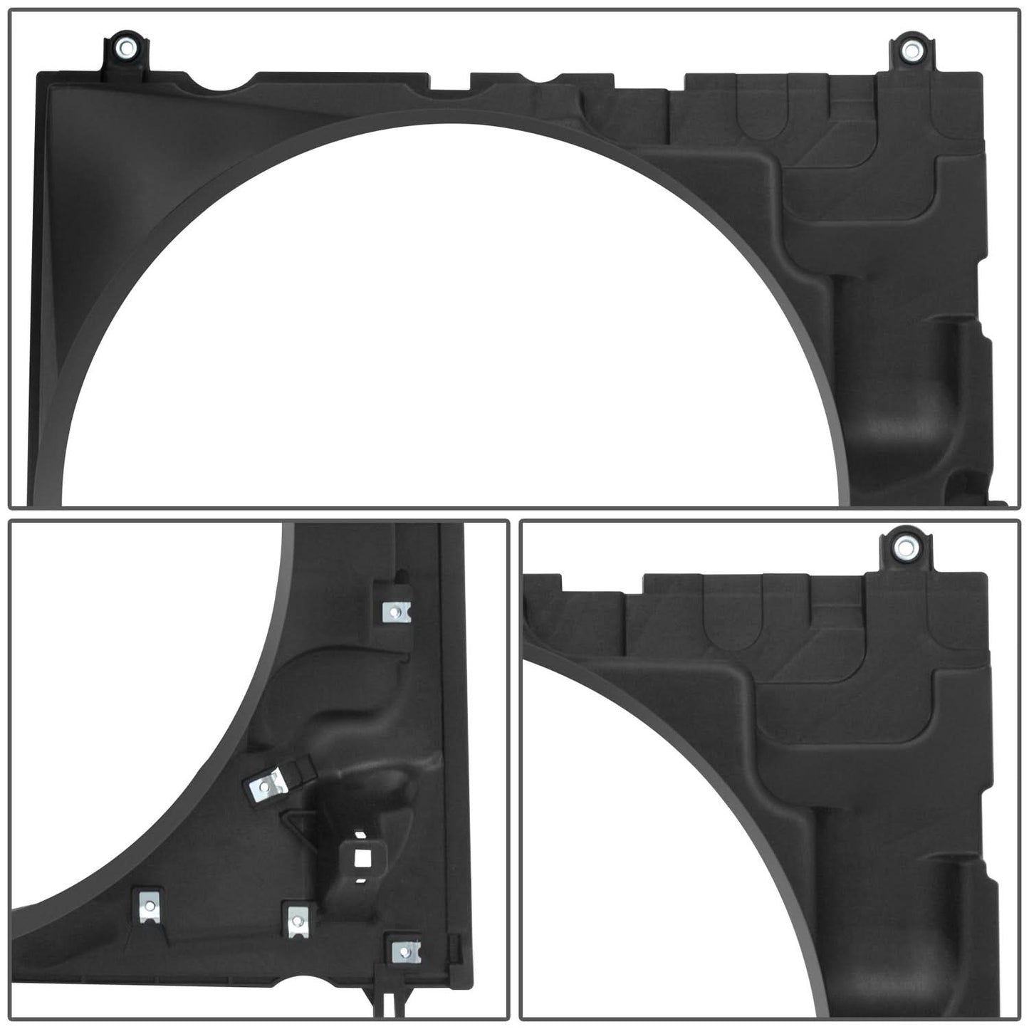 2022-2025 Toyota Tundra / Sequoia OE Style Radiator Fan Black