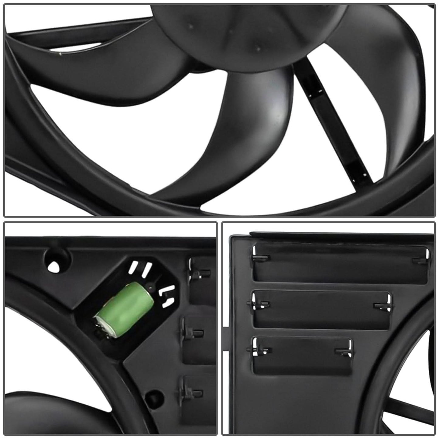 2017-2021 Jeep Renegade OE Style Radiator Fan - 2.4L w/ AC